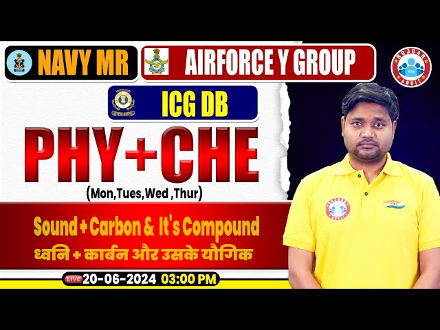 Navy MR, Air force Y Group, ICG DB 2024, Physics Practice Set #06, Carbon & it's Compound Chemistry