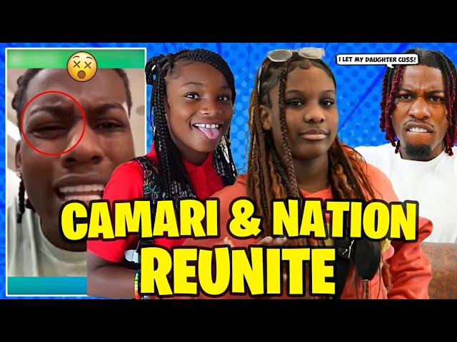 Karnation & Camari finally reunited! Cj so cool takes on his daughter's cu$$...