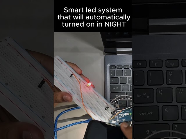 ADUINO PROJECT IDEA automatic light system using ldr sensor #arduino #arduinoproject #arduinoboard