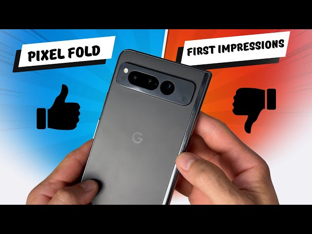 Pixel Fold First Look! It's a WINNER!