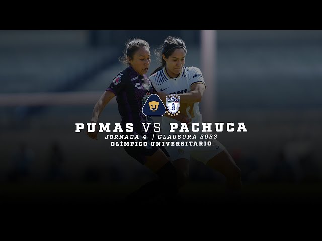 Pumas Femenil vs Pachuca Femenil | Jornada 4 CL23 | Color