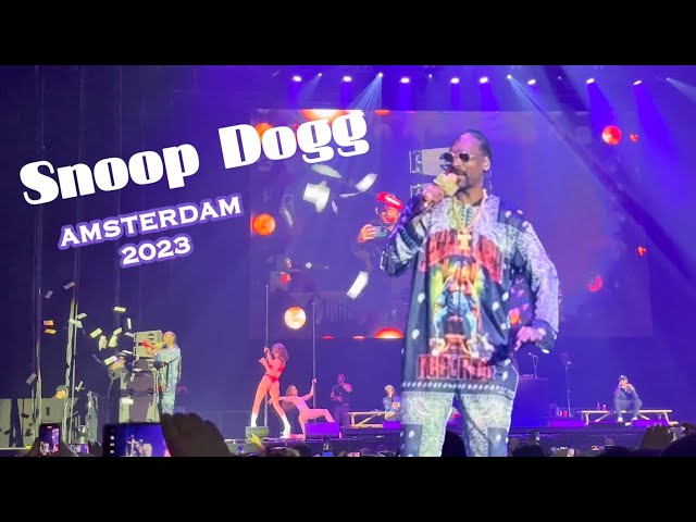 Snoop Dogg Concert 🎤 Ziggo Dom Amsterdam 18 Songs | 20. March 2023