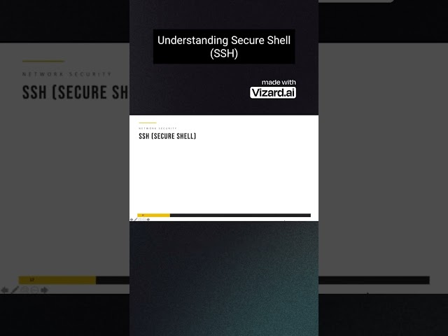 Understanding Secure Shell (SSH)