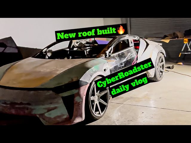 CyberRoadster gets a new roof
