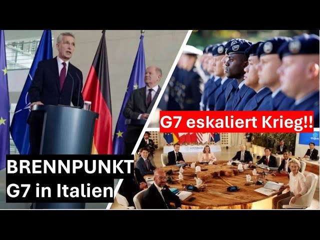 G7 ESKALIERT GEFAHR für 3. Weltkrieg! Deutschland wird NATO-Zentrale - Verrückt!