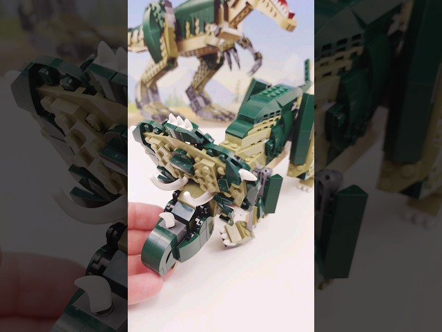 LEGO Creator Triceratops (31151) Alternate Build for T. Rex | Finished #shorts @TopBrickBuilder