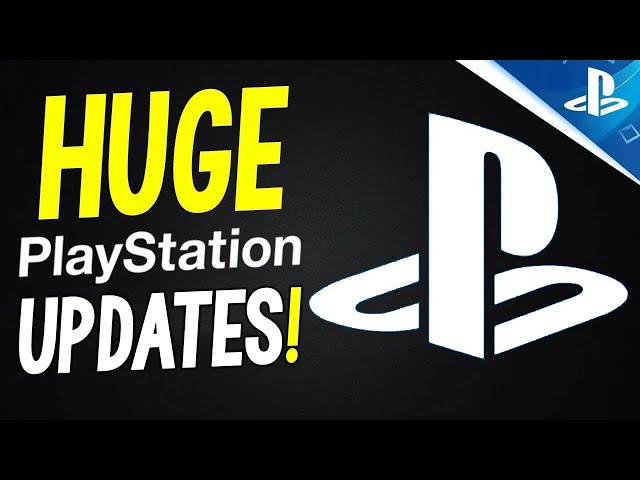 Huge New PlayStation Updates!