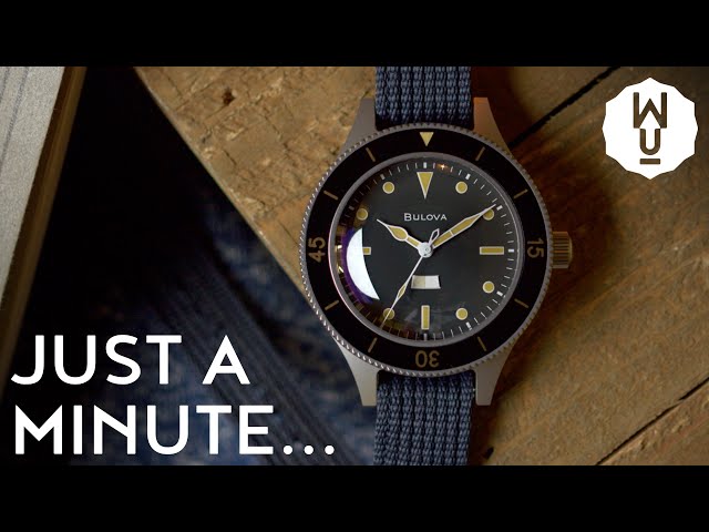 Just a Minute... Bulova Mil Ships Dive Watch Overview | Windup Watch Shop #shorts