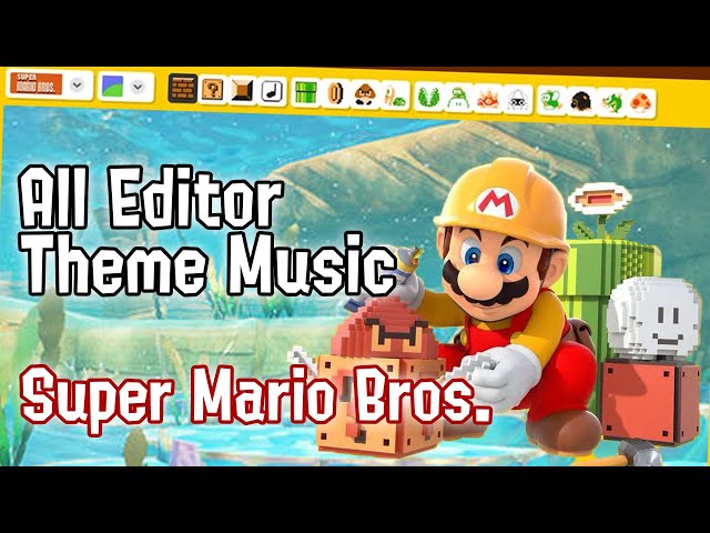 Maker's Music for Focus: All Editor Theme with Rain from Super Mario Bros. - Super Mario Maker 2