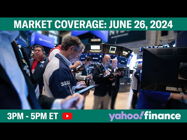 Stock market today: Nasdaq leads gains as Amazon crosses $2 trillion market cap | June 26