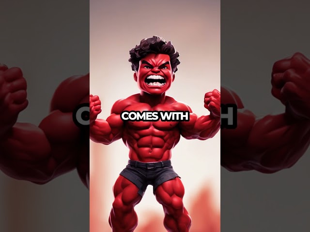 The crimson giant, Red Hulk by Diamond Select Toys! #shorts #xmen #thunderbolts