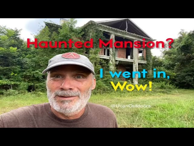 While Exploring I Found An Abandoned Haunted Mansion? I Went In, Wow!