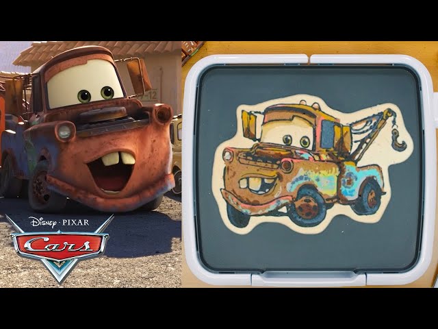 How to Make a Mater Pancake | Dancakes | Pixar Cars