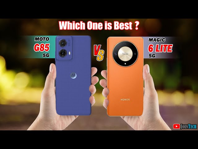 🔥 Duel High Tech!! Motorola Moto G85 Vs Honor Magic 6 Lite Off in a Smartphone Showdown!