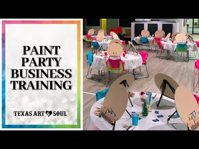 3 Ways to Confidently Start a Paint Party Business