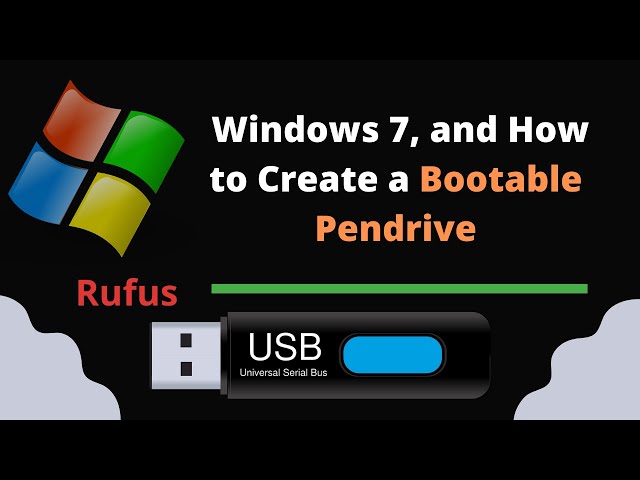 Windows 7 8 I and How to Create a Bootable Pendrive  I (Bootable USB)  #windows7 #bootablependrive