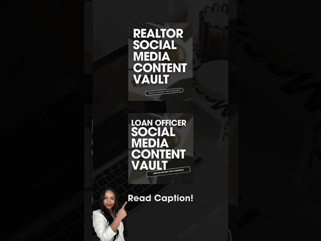What’s inside of the Content Vault? 🤔⤵️ This Social Media Content Vault is your comprehensive guide
