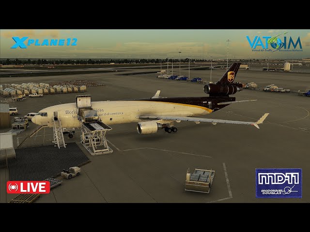 *LIVE* MD-11 Takeoff from KSDF (Taxi, Takeoff, Climbout)