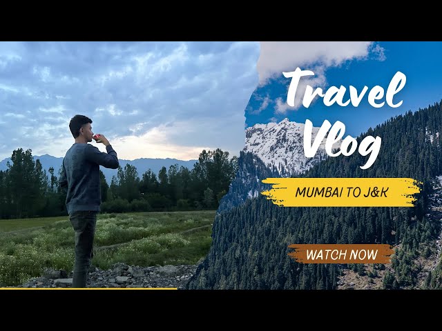 Mumbai to Kashmir TRAVEL vlog😍|Kashmir In JUNE|Exploring JAMMU😍|​⁠ #viralvideo#mountains