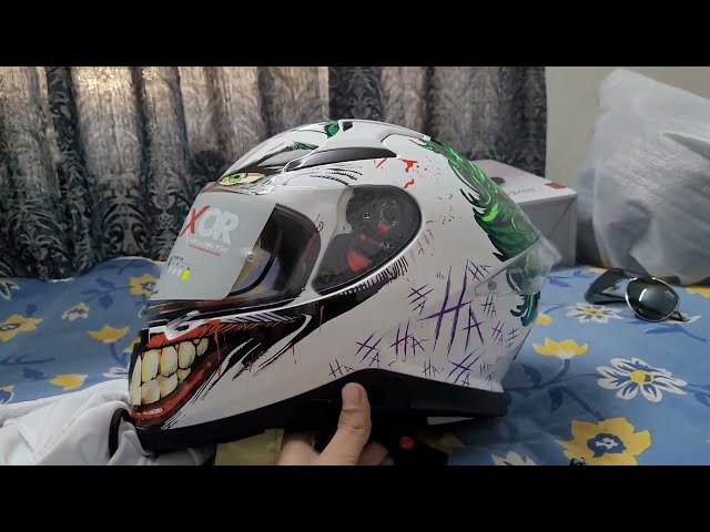 #Axor Apex DC Joker Helmet - Unboxing and First Impression
