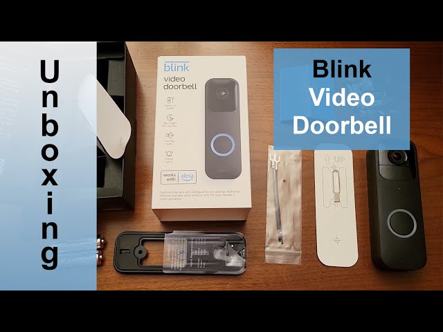 Blink Video Doorbell Unboxing and First Impressions (Amazon)