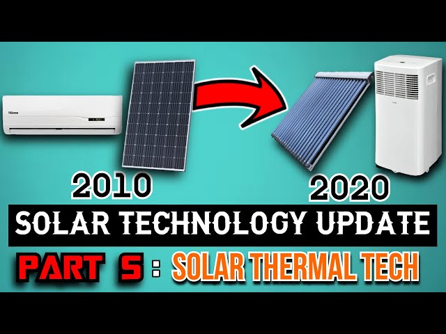 Solar Technology Update Part 5: Solar Air Conditioning
