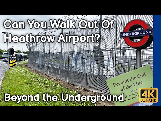 Walk from Heathrow Terminal 5 to Staines - Beyond the Piccadilly Line