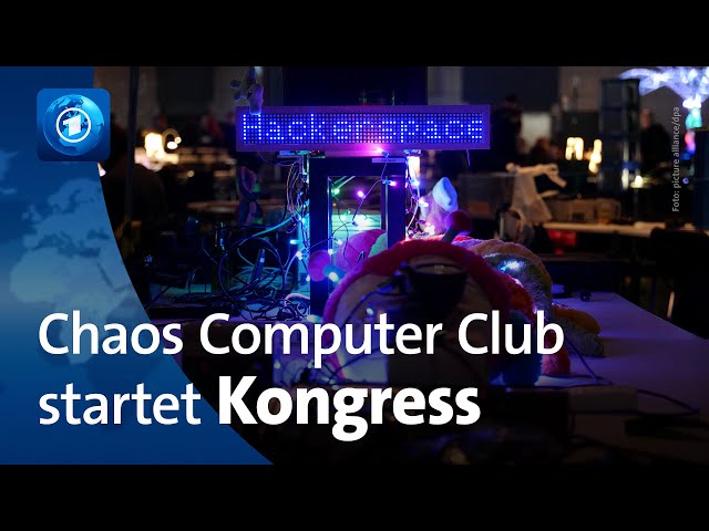 Von KI bis Cybersecurity: Hackerkongress des „Chaos Computer Clubs“