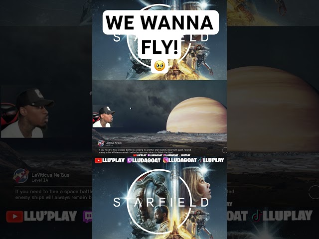 WE WANNA FLY! 🥹 - STARFIELD