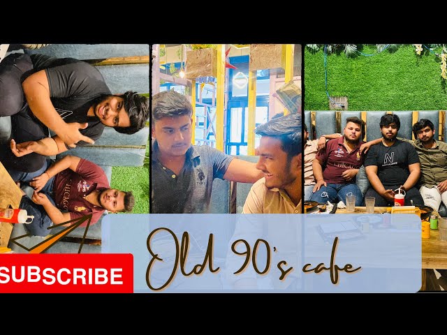 Old 90’s Cafe vlog ll Bhai aaj to Moj hi kardi llRishabh yadav vlogs ll Rishabh yadav ll