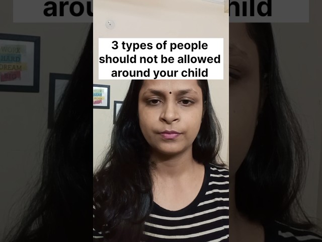 Alert from these people #Parenting tips