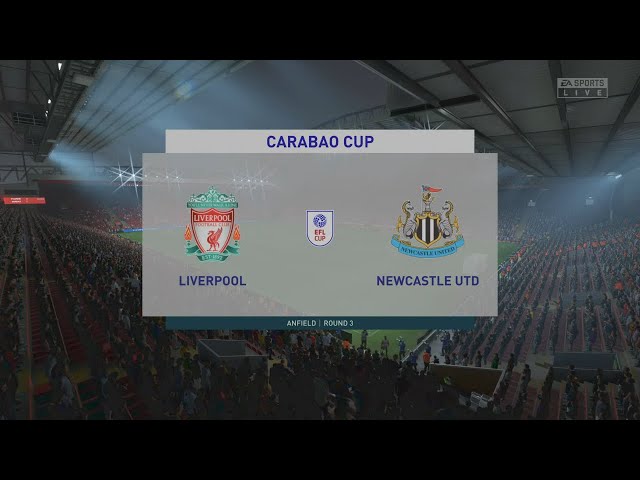 FIFA 22 | Liverpool VS Newcastle UTD |Carbao cup - Full Match PS5 Game play| 4K