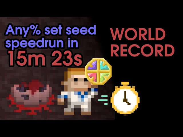 Set Seed Glitchless Any% Speedrun FORMER WORLD RECORD - Shattered Pixel Dungeon - in 15m 23s