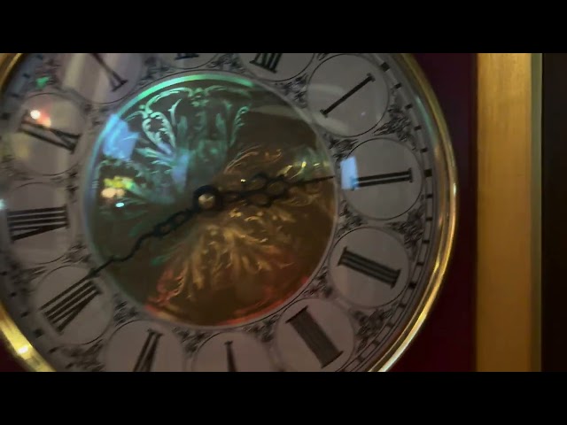 The grandfather clock from Frozen in Disney California Adventure Park Animation Academy