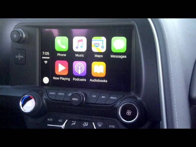 Apple CarPlay on 2016 Chevy MyLink System