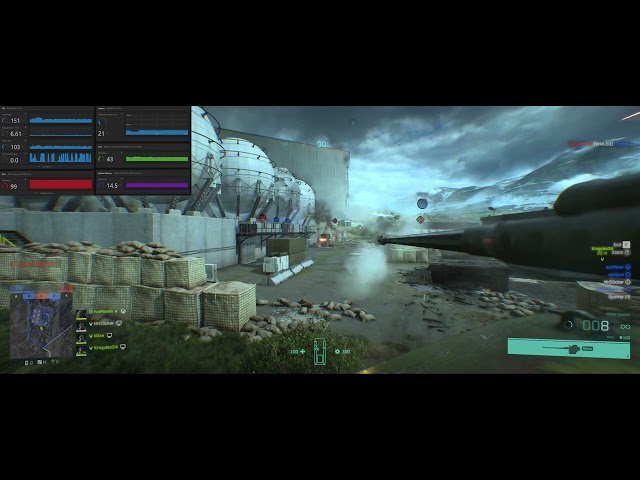 Radeon RX 7900 XTX + AFMF  (AMD Fluid Motion Frames ) in Battlefield 2042 (3440x1440, Ultra + RT on)