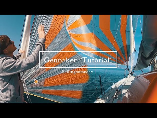 Gennaker-Tutorial mit Furler, Bente 24, Sailingsomeday