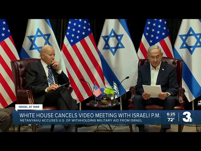 Tensions rise as White House cancels meeting with Israel