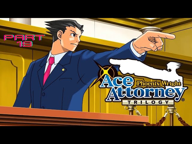 Phoenix Wright:Ace Attorney 100% Walkthrough - Part 19 - Case 4: Rise from the Ashes Trial 1 (1/2)