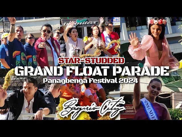 Star Studded Panagbenga 2024 Grand Float Parade - Batang Quiapo Lovie Poe, Ejay Falcon, Bong Revilla