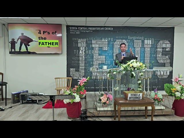 4 P'S OF A FATHER | PTR. RAPHY CALONGE KCPFC JUNE 18, 2024