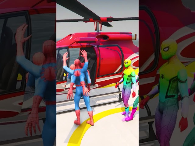 GTA 5 Epic Ragdolls Spiderman ep.kc84 #shorts