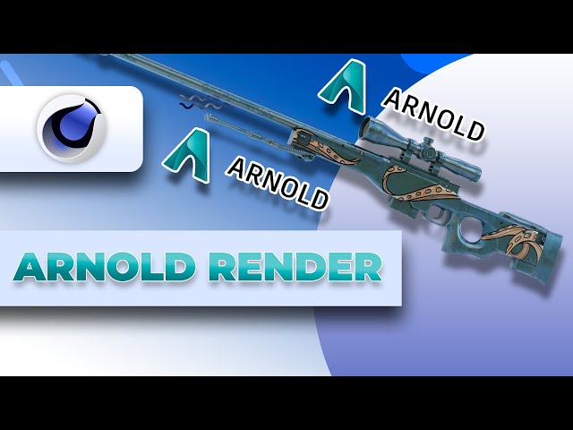 Cinema 4D Arnold render for beginners / How to render in Cinema 4D