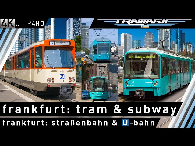 Frankfurt: Tram & Subway | 4K