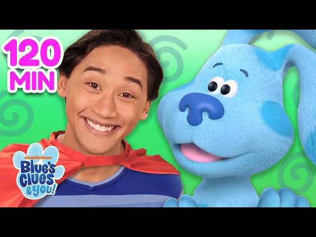 BEST Games, Skidoos & More Adventures w/ Josh and Blue! | 2 Hour Compilation | Blue's Clues & You!