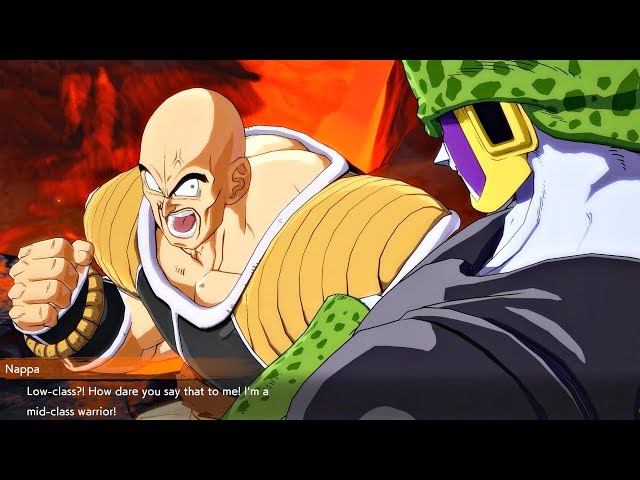 Dragon Ball FighterZ - Cell Roasting Nappa