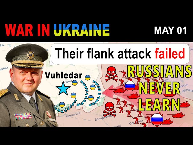 01 May: Epic Fail: Russian Flank Attack on Vuhledar Crumbles! | War in Ukraine Explained