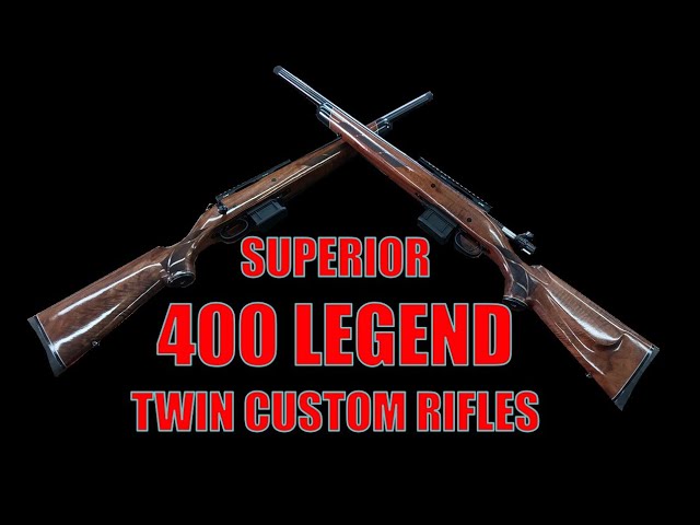 Twin Custom 400 LEGEND Hunting Rifles - Short range accurate POWER in a compact package!