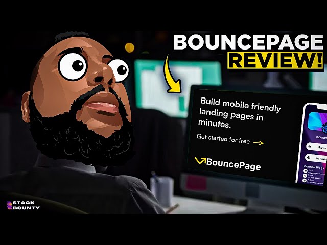 BouncePage Review and Demo 2023: Create Stunning Mobile-First Pages in Minutes!