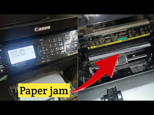 Canon mf244dw printer paper jam | Canon mf244dw printer paper jam error solution